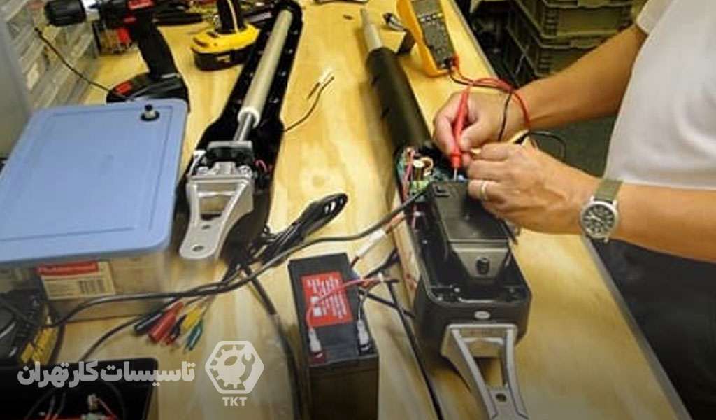 خرابی یا قطع ارتباط در سیستم جک پارکینگ