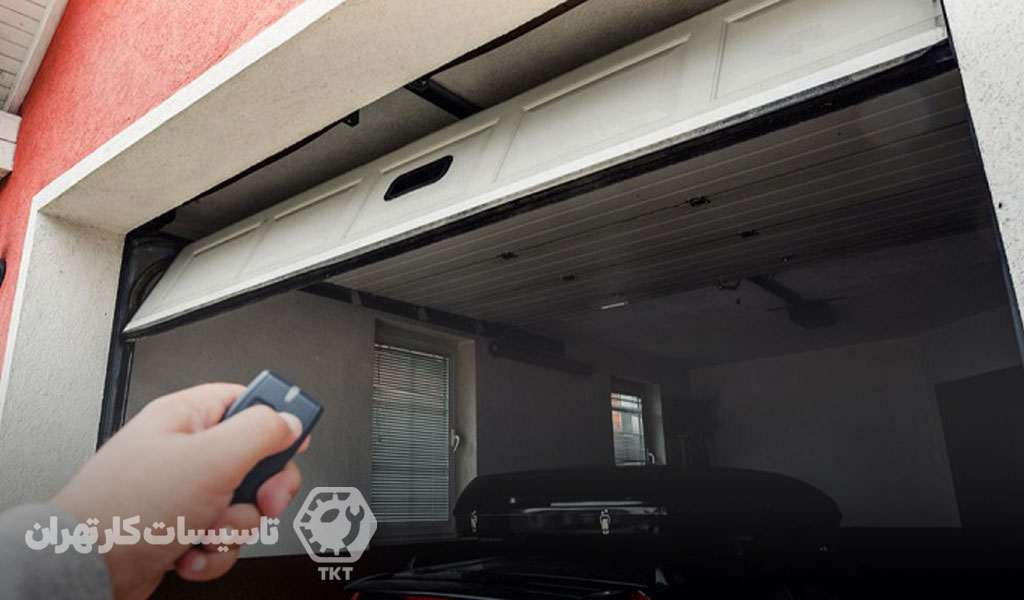 مراحل تست سالم بودن ریموت جک درب پارکینگ