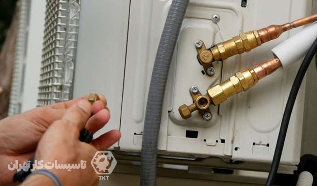 تعمیر سیم کشی کولر گازی ایوولی