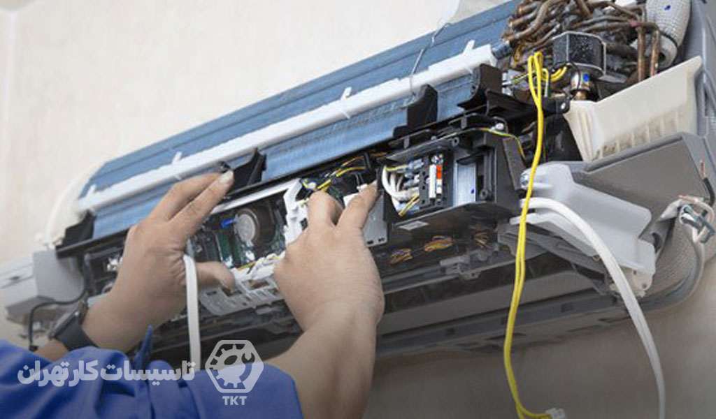 تعویض سنسور کولر گازی گری