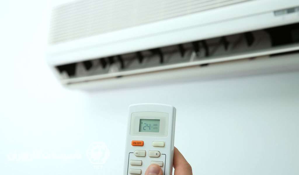 صدای غیر طبیعی یونیت بیرونی کولر گازی ال جی