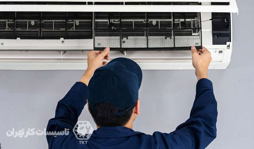 کار نکردن فن کولر گازی ال جی​
