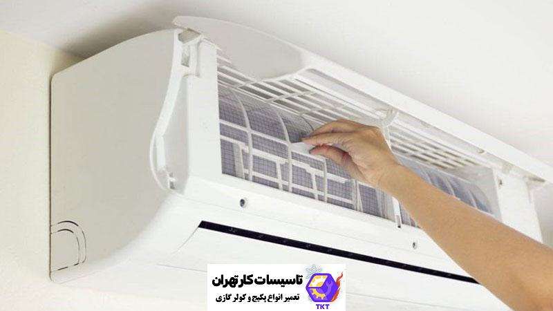علت باد گرم کولر گازی