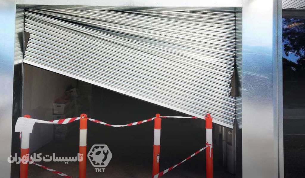 دلایل و علت های افتادن کرکره برقی و روش حل آن