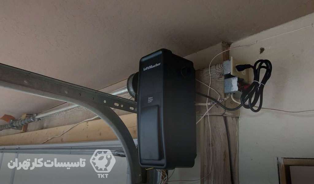 آموزش صفر تا صد سیم کشی جک درب پارکینگ